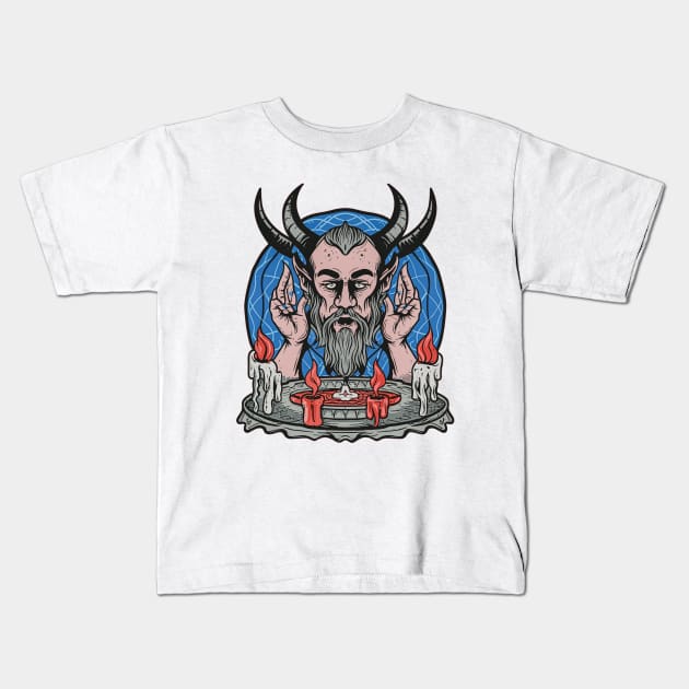 Spiritual Threads for Enchanted Beings Kids T-Shirt by Lucifer